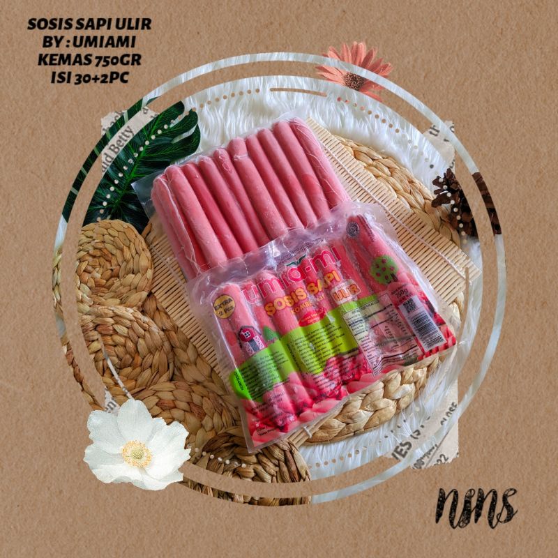 

(WAJIB ATC BUBBLE/KARDUS) SOSIS SAPI ULIR UMIAMI 500gr & 750gr