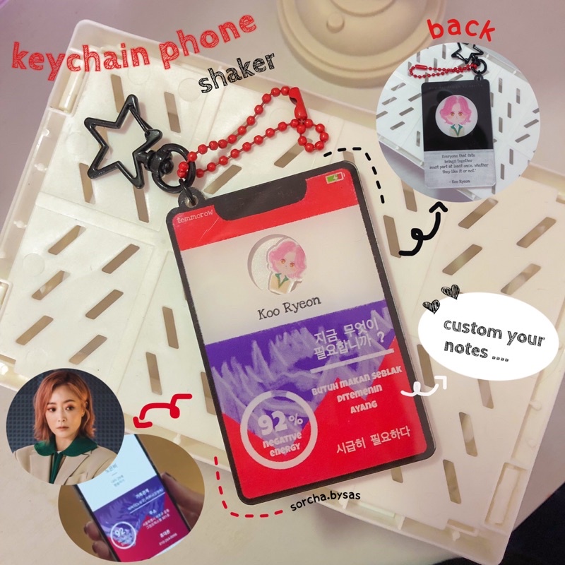 tomrrow kdrama merchandise | keychain tomorrow kdrama | tomorrow merchandise | gantungan kunci tomor