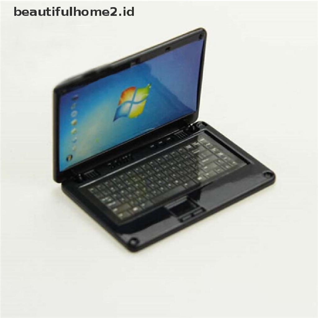 (beautifulhome2.id) Miniatur Laptop 3 Warna Aksesoris Rumah Boneka 1 / 12