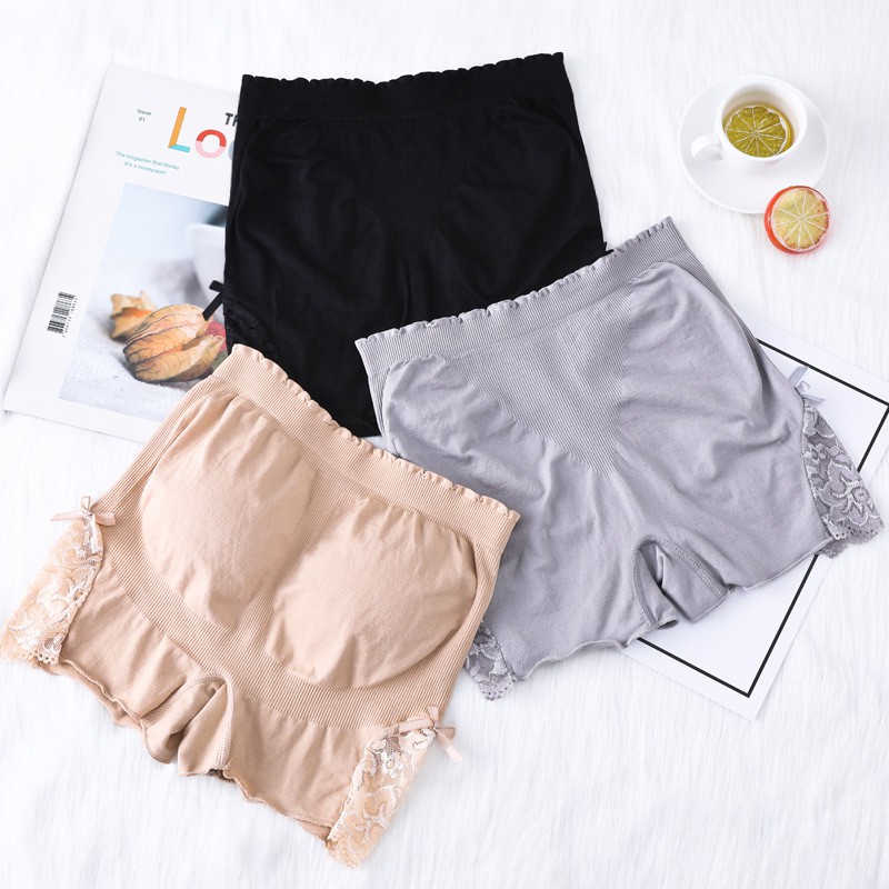 ❀ Chingu ❀ PW049 COD Boxer Seamless Fit Body Celana Pendek Dalam Wanita Bahan Tipis Import Surabaya