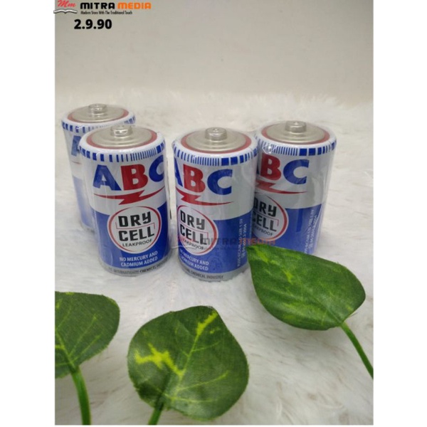 BATERAI ABC BIRU BESAR 1.5 VOLT UKURAN D