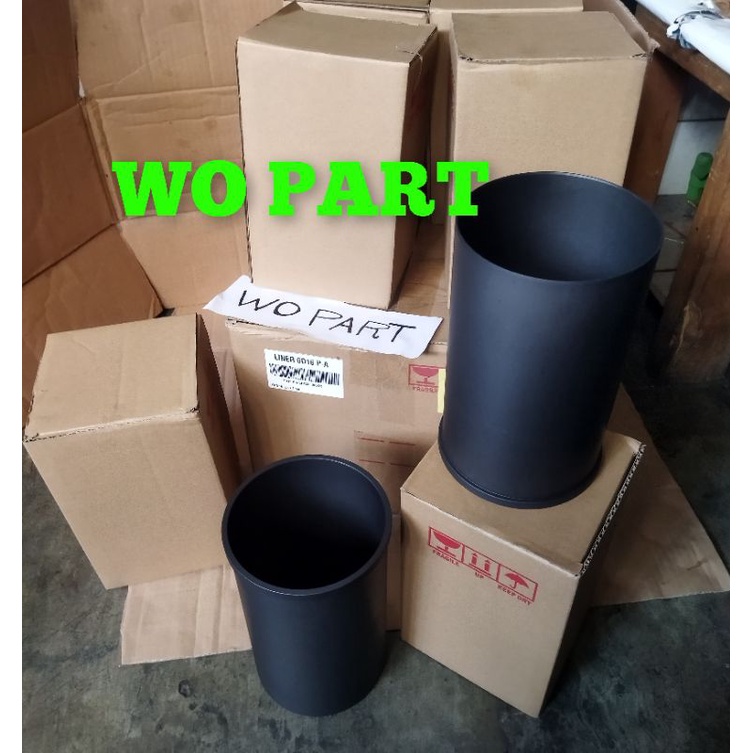 cylinder liner boring Mitsubishi FUSO 6D16 finish Black hitam