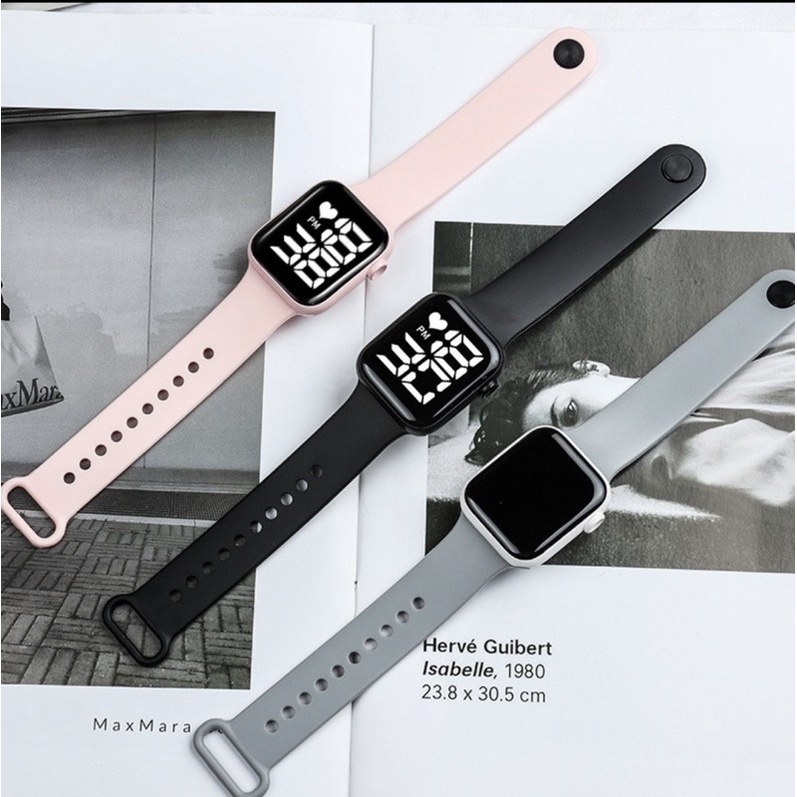 JAM TANGAN Digital MODEL APPLE pria/wanita, remaja
