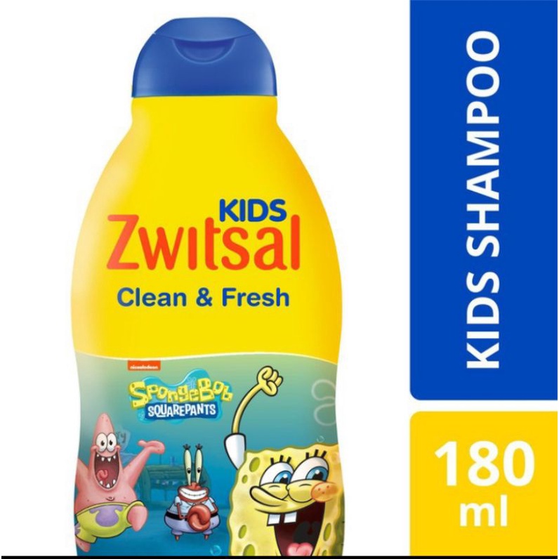 zwitsal kids shampo 180 ml