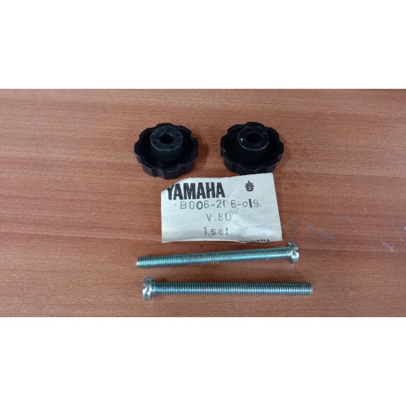 baut tepong baut box aki cover body belakang yamaha v75 v80 nos