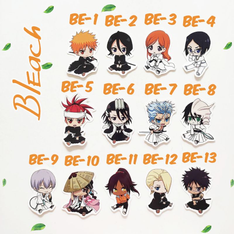 Sticker Anime Bleach 1 Merchandise