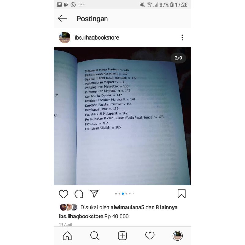 Wali Tanah Jawa terjemah kitab ahla musamaroh
