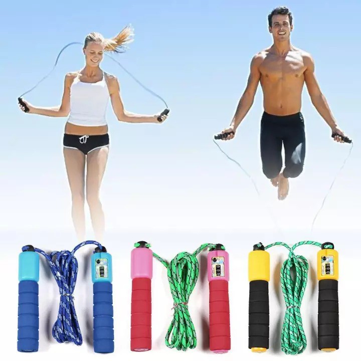 Tali Skipping Jump Rope dengan Penghitung Counter-TSP