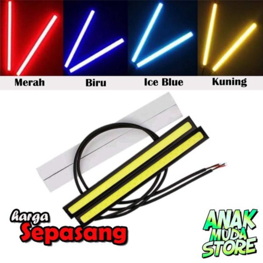 Jual lampu LED Plasma DRL COB 17 Cm DRL neon Waterproof Aksesoris mobil motor Universal Toyota Kijan