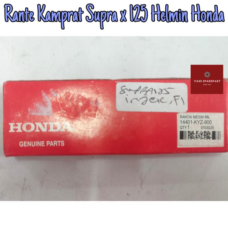 Rante Rantai Keteng Kamprat Supra X 125 Helmin Supra x 125 Fi Injek KYZ Honda