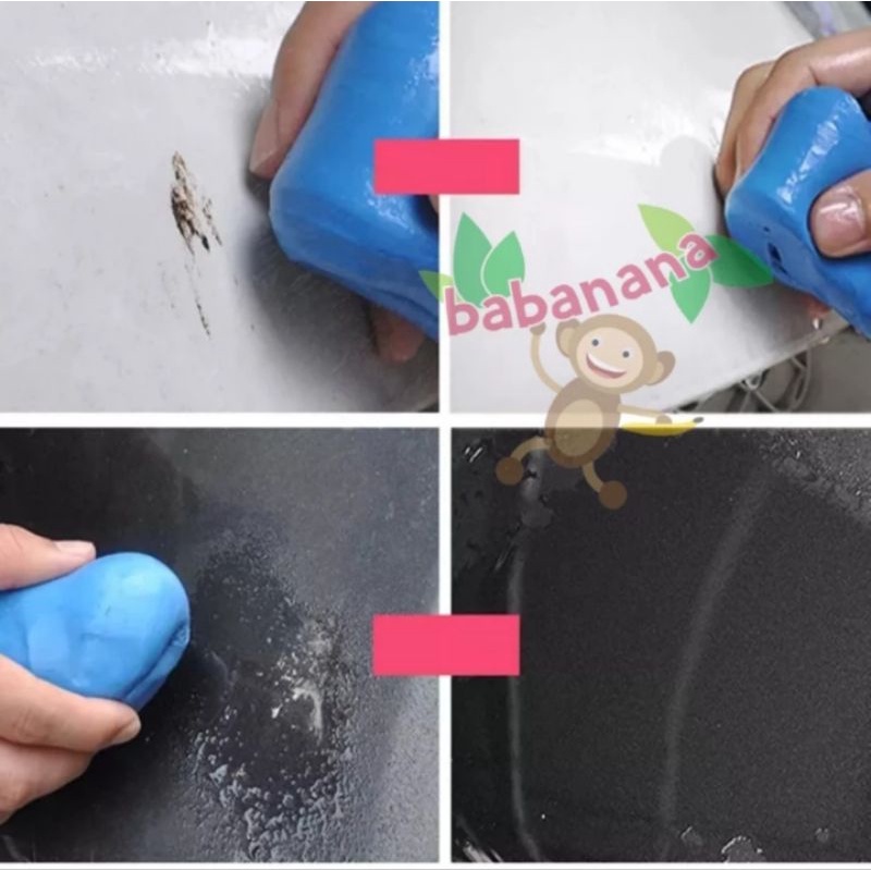 Clay bar detailing pemoles penghalus penghilang kotoran body mobil