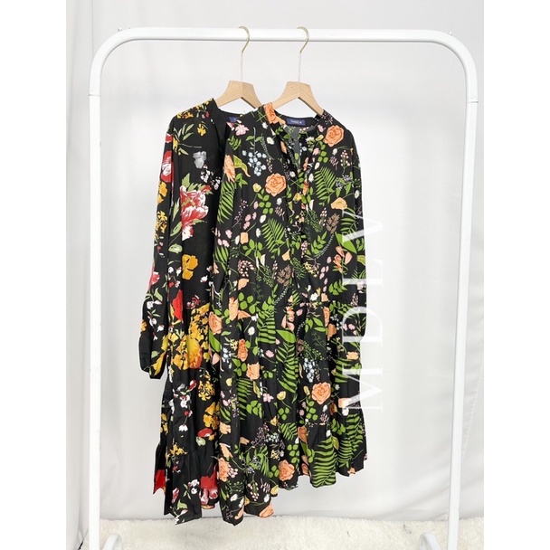 MDLV ~ 1824  Antoinette Mini Shirt Flower Dress Fashion Import
