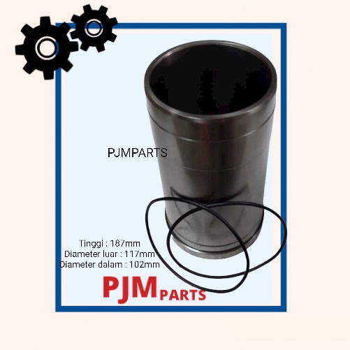 Cylinder Liner Boring Foring Mesin Diesel Yanmar TF155