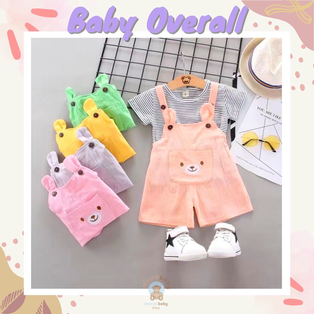 MBSS - ANSOP GUDDY BEAR 1913 EBV Baju Anak Laki Laki Perempuan Import Model Jumpsuit Overal