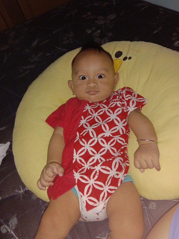 Kemeja Koko Batik Garutan Mix Dobby By Nattaline