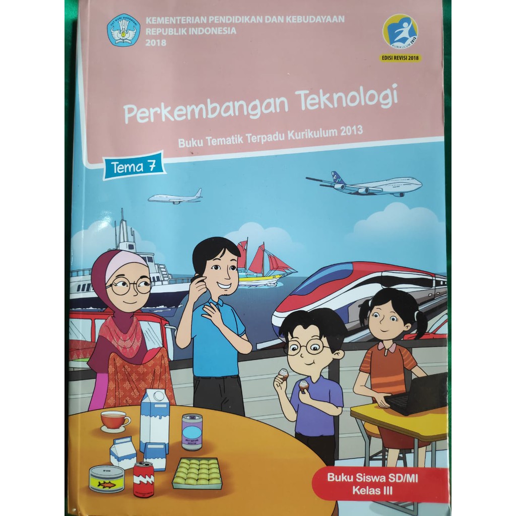 Buku Tematik SD Kelas 3 Tema 7
