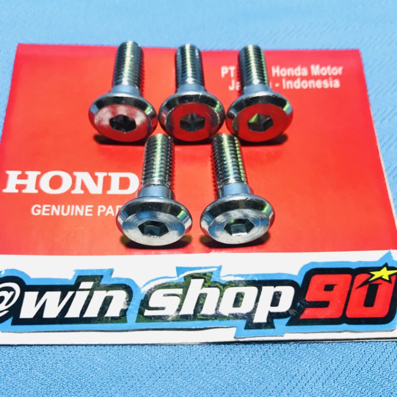 Baut piringan cakram satu set CB 150r CBR 150 Verza Megapro mono satu set isi 6 &amp; 5