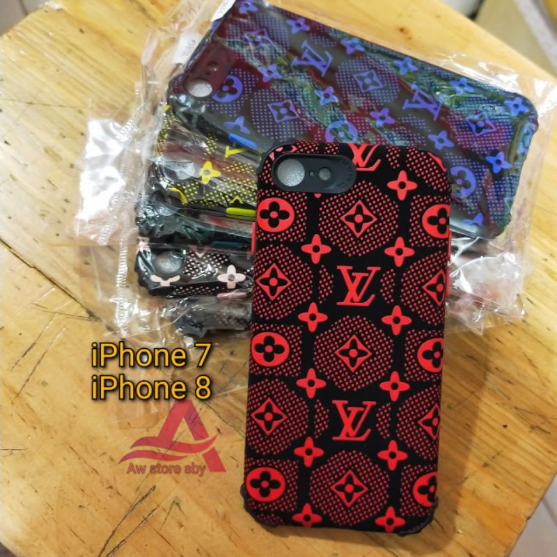 LV Case iphone 6/6s / 6+/ 6s+/ iphone 7/ 8 Antishock Protect camera LV