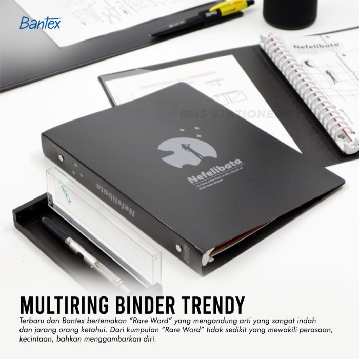 

Nikmati Bantex Binder A5 20 Ring Motif Trendy Murah