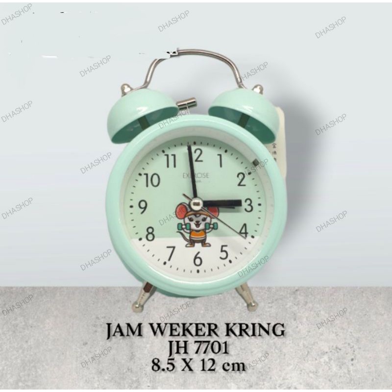 PROMO!!! Jam Beker Kring Karakter / Jam Weker / Jam Beker / Jam Alarm / Jam Beker