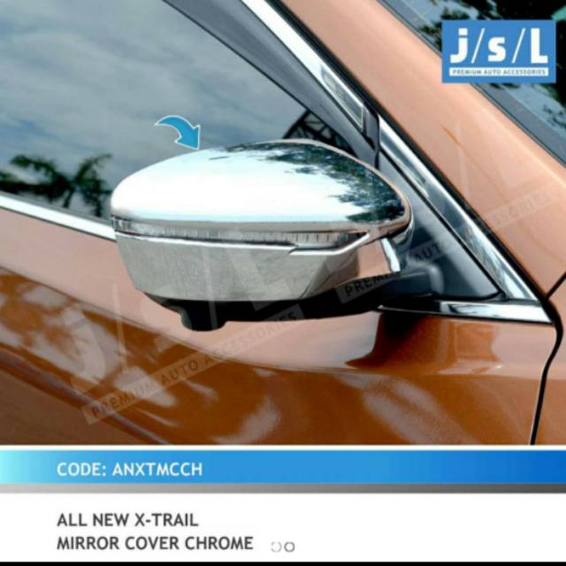 Cover spion grand all new XTrail chrome jsl