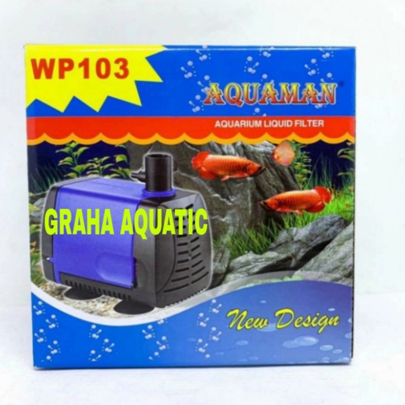PROMO POMPA KOLAM/AQUARIUM WP103 AQUAMAN/POMPA AIR