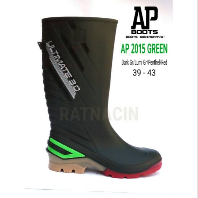 SEPATU AP BOOT ULTIMATE 2015 GREEN