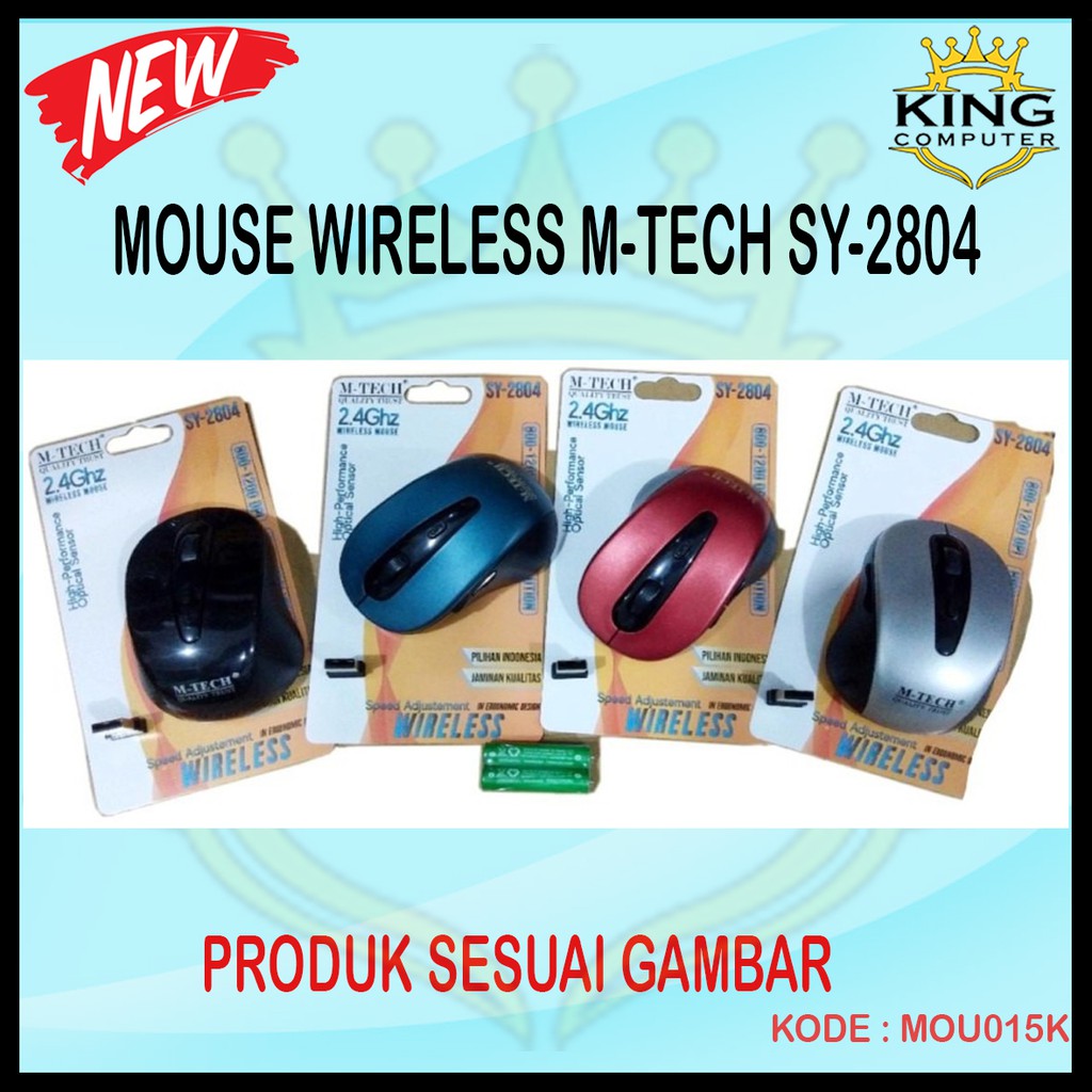 MOUSE WIRELESS M-TECH SY-2804