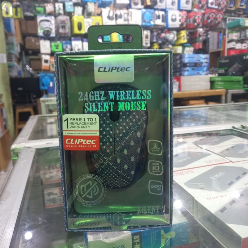 mouse wireless cliptec xilent j RZS 866 J