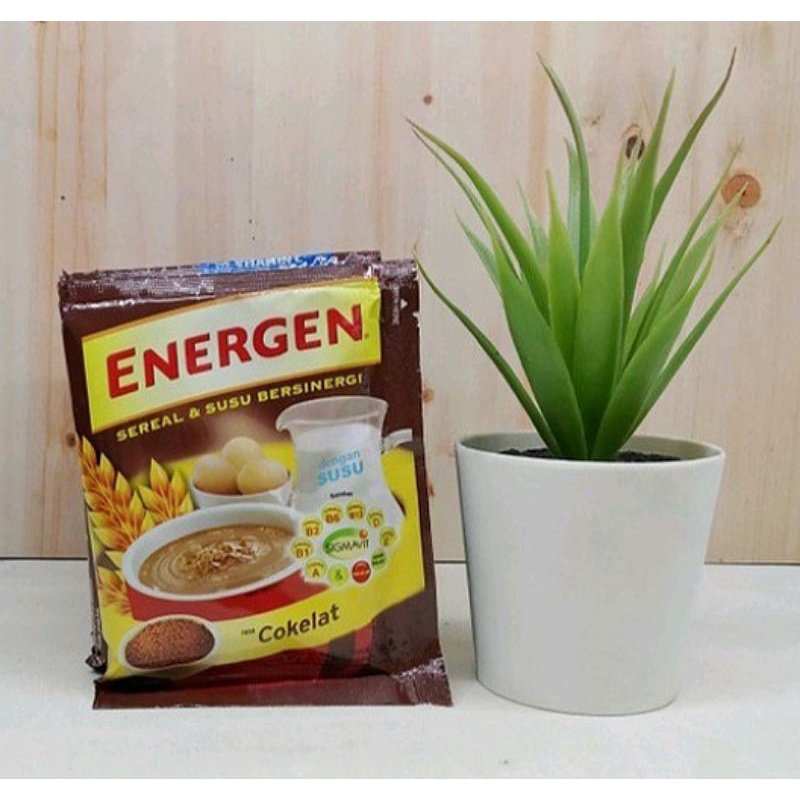 

Energen Sereal Susu Bersinergi Cokelat Instan Kemasan Sachet 30 gr