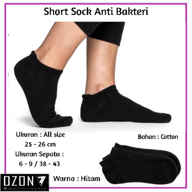 Kaos Kaki Pria, Pendek Semata Kaki, Polos, Allsize Dewasa Pria dan Wanita, 37 - 43 sneaker socks