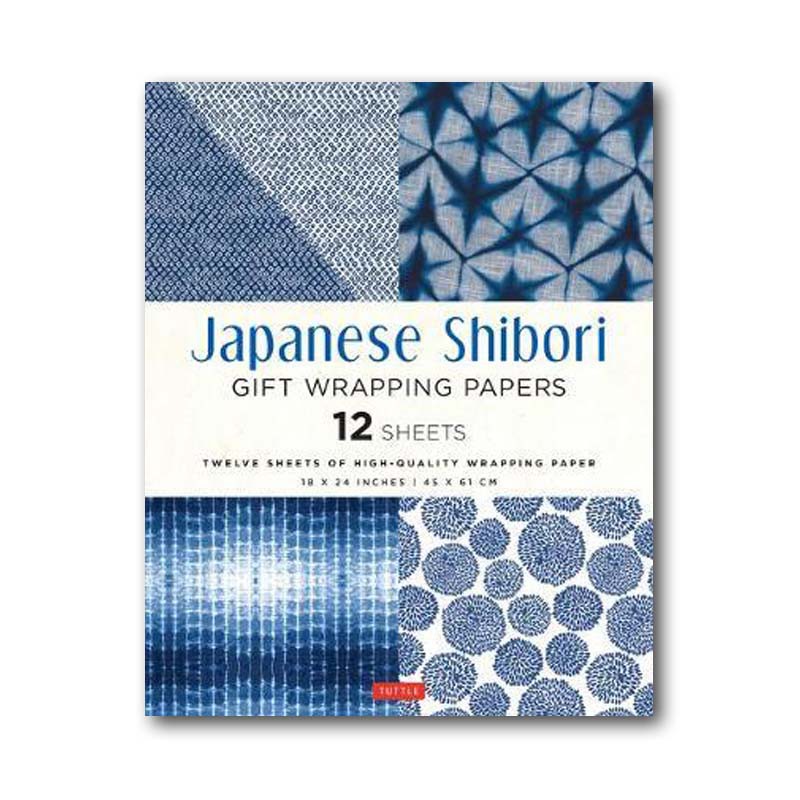 

Japanese Shibori Gift Wrapping Papers: 12 Sheets of High-Qua - 9780804852494 - Buku Ori Periplus
