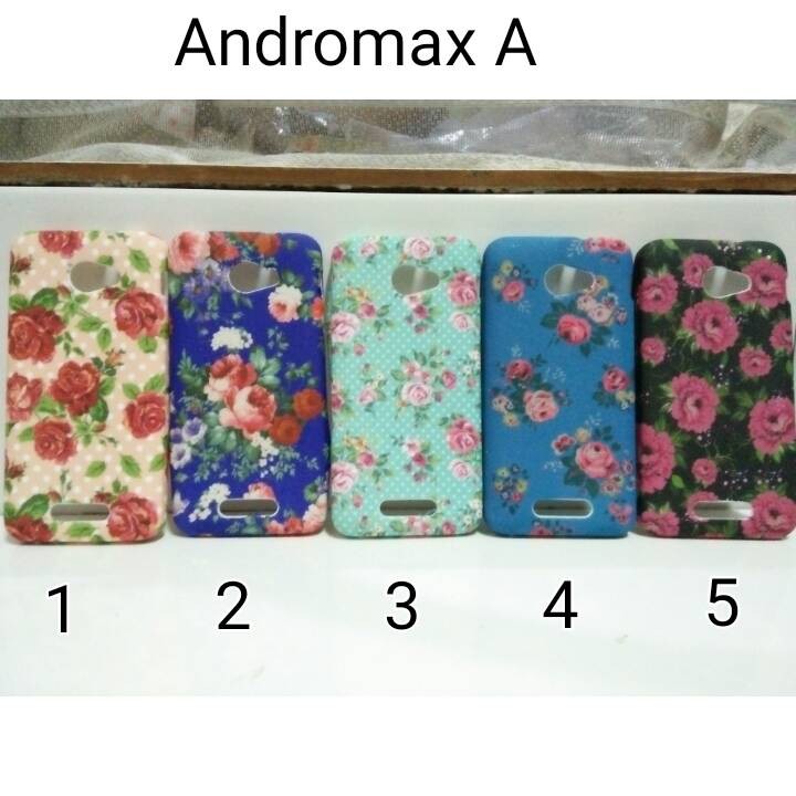 CASE SOFTCASE CK FLOWER FOR ANDROMAX A / SOFTCASE ANDROMAX A