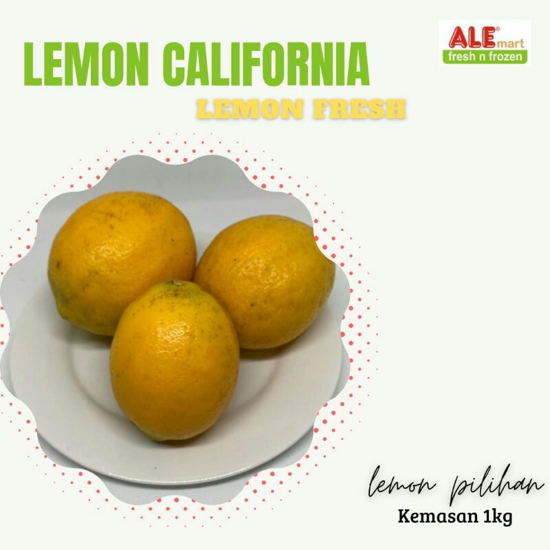 Jual Buah Jeruk Lemon Segar Lemon California Buah Lemon Fresh Jeruk