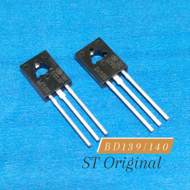 SepasangTransistor BD139 / BD140 ST Original TR BD 139 140