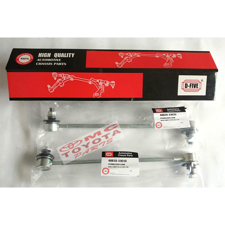 Stabilizer Link Stabil Depan Kanan Kiri Camry Harrier 48810-33010-DF _ 48820-33020-DF