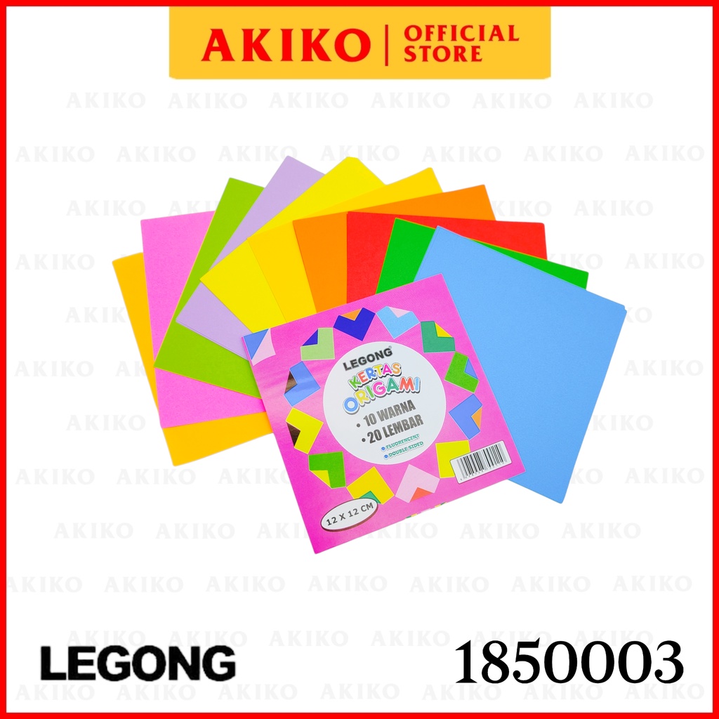 

12x12 10 Colour DF Origami Legong