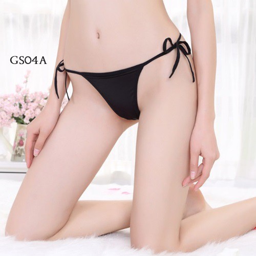 [BISA COD] CELANA DALAM WANITA SEXY G STRING SEKSI HITAM GS04A