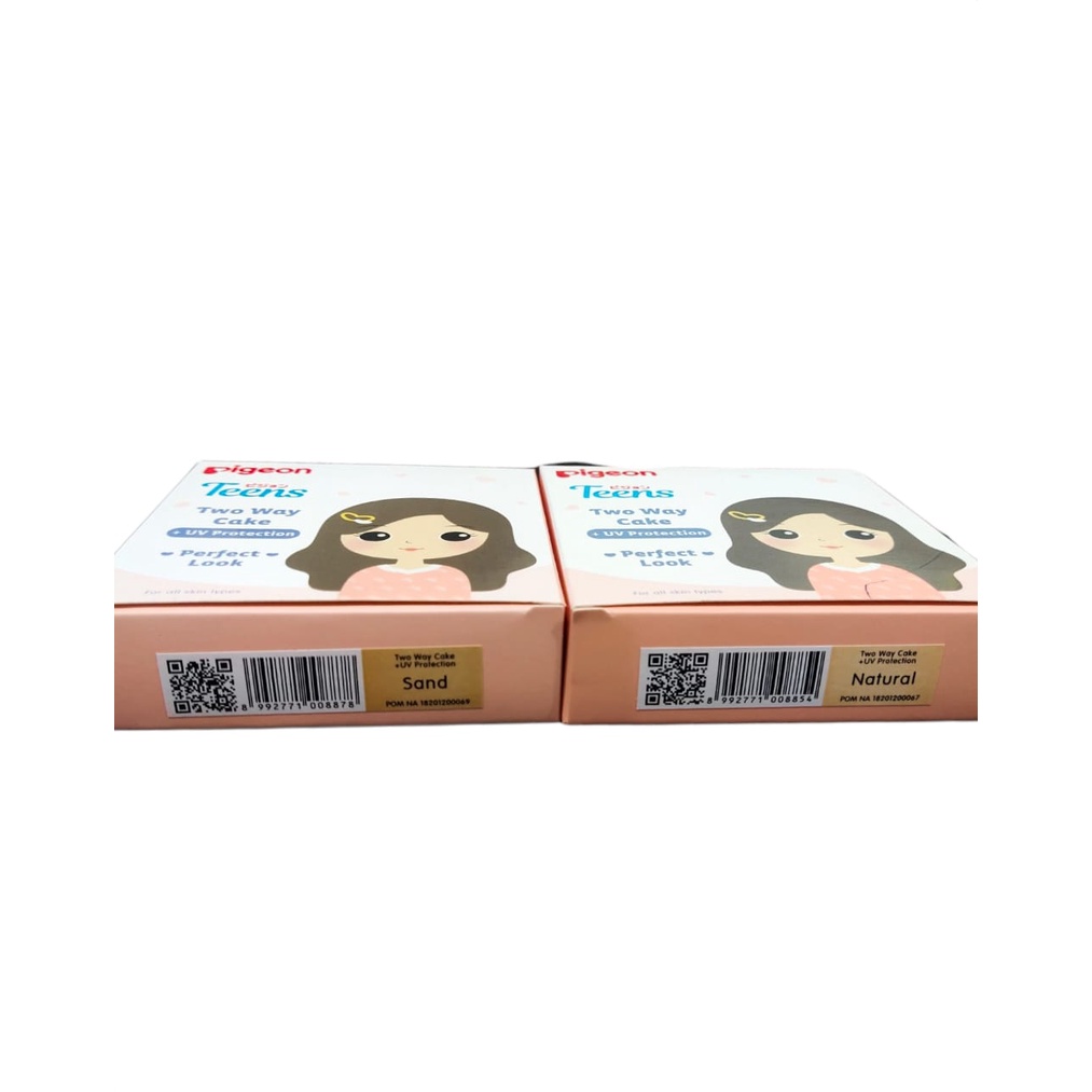 PIGEON TEENS TWO WAY CAKE UV PROTECTION+TEMPAT