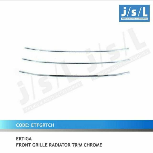 Grill radiator Ertiga/ front grill radiator trim chrome jsl