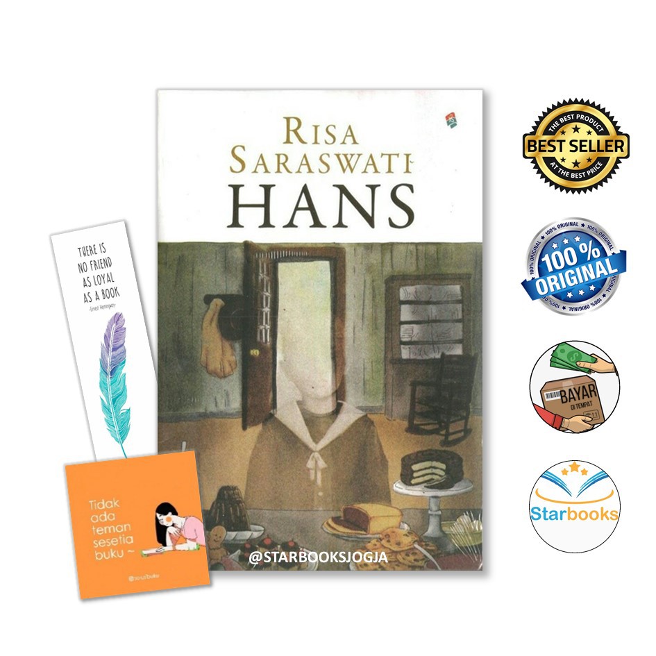 ORI BUKU HANS (NOVEL) RISA SARASWATI - BUKUNE