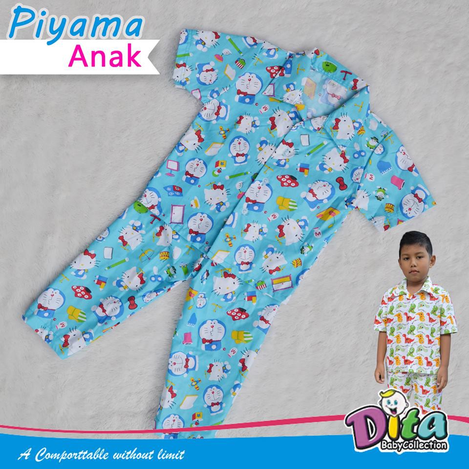 PIYAMA KATUN ANAK , Baju Tidur anak, Stelan Anak PAJAMAS ANAK LAKI LAKI / COWO piyama Bahan Katun Stelan Baju santai Baju lengan Pendek Tangan Panjang