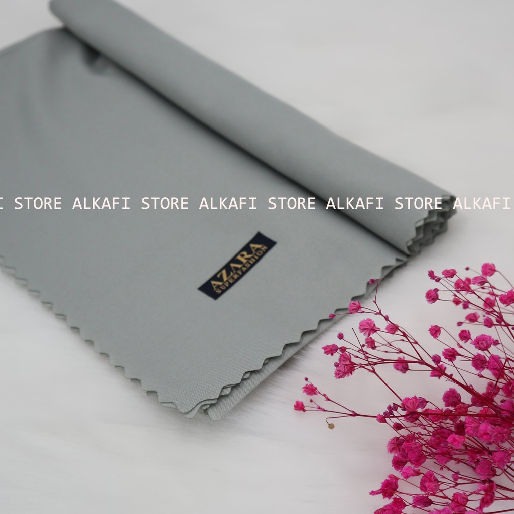 JILBAB SEGI EMPAT OSKARA VOAL.HIJAB OSCARA VOAL LASER CUT.KERUDUNG LASER BY AZARA-SILVER