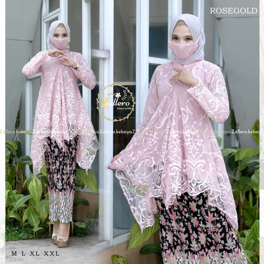 Jual (BISA C0D) ZL-KEBAYA MODERN - SET TUNIK GLADIES - KEBAYA TUNIK ...