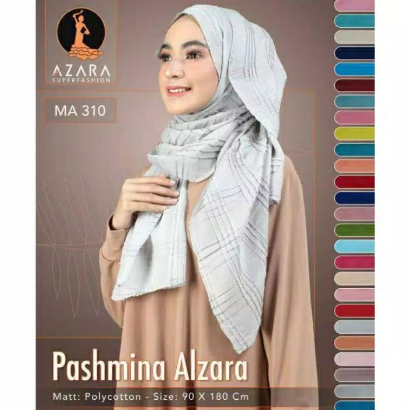 Pasmina Alzara Azara Polycotton Crinkle Plisket