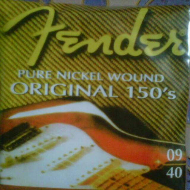 Senar gitar fender