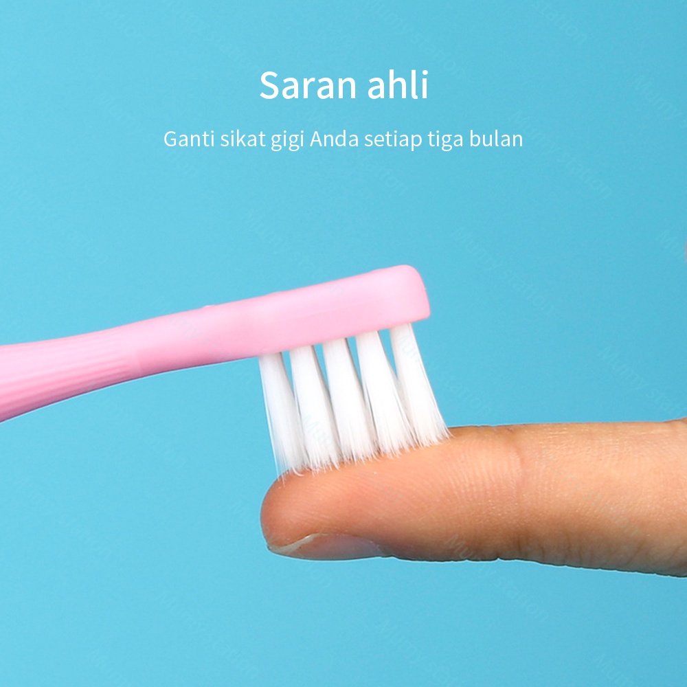 MumyStation Sikat Gigi Anak Bayi /Kids Toothbrush 3 pcs/set 2-6 tahun