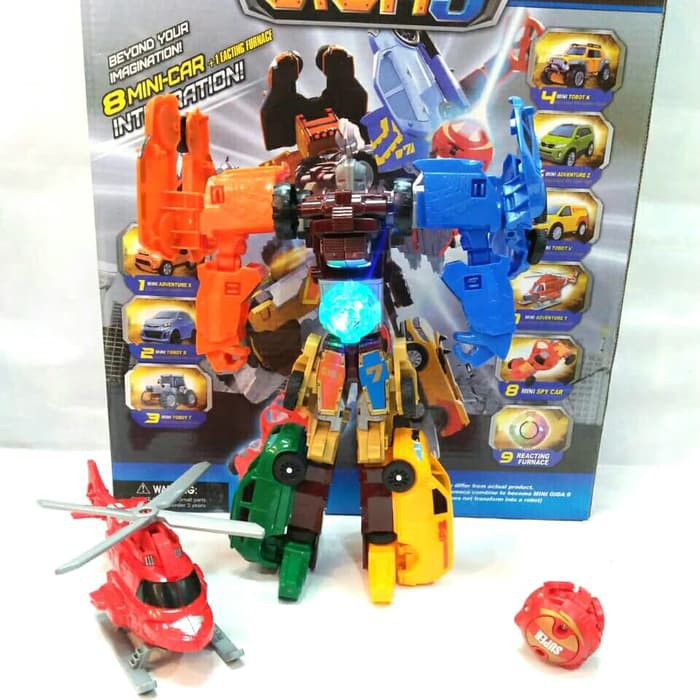 READY STOCK MAINAN ANAK TOBOT GIGA 9 MAINAN TOBOT MAINAN ANAK COWOK GIGA 9