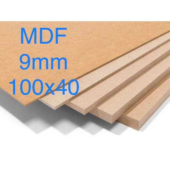 Papan MDF 9mm (100x40)cm, triplek MDF, papan kayu MDF, plywood MDF