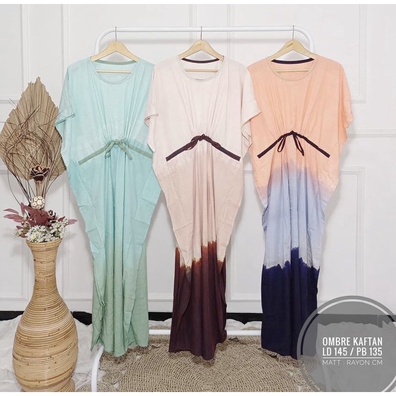 OMBRE KAFTAN JUMBO SIZE  (BUSUI FRIENDLY)